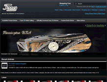 Tablet Screenshot of finneyknives.com